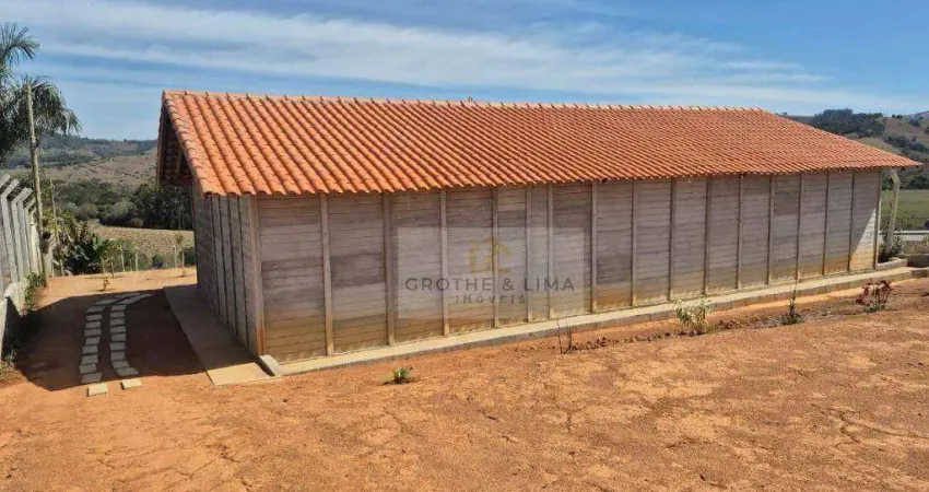 Chácara com 1 dormitório à venda, 1000 m² por r$ 264.000,00 - conceicao dos ouros - conceição dos ouros/mg