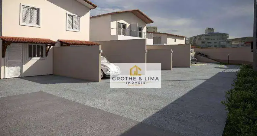 Sobrado com 2 dormitórios à venda, 62 m² por r$ 265.000,00 - chácaras pousada do vale - são josé dos campos/sp