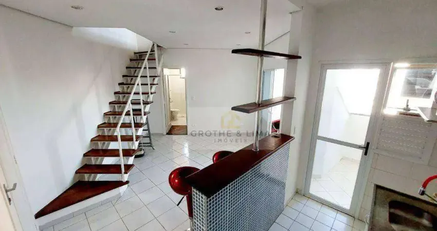 Apartamento triplex edifício blue tower - jardim são dimas - 2 suítes - 100m²