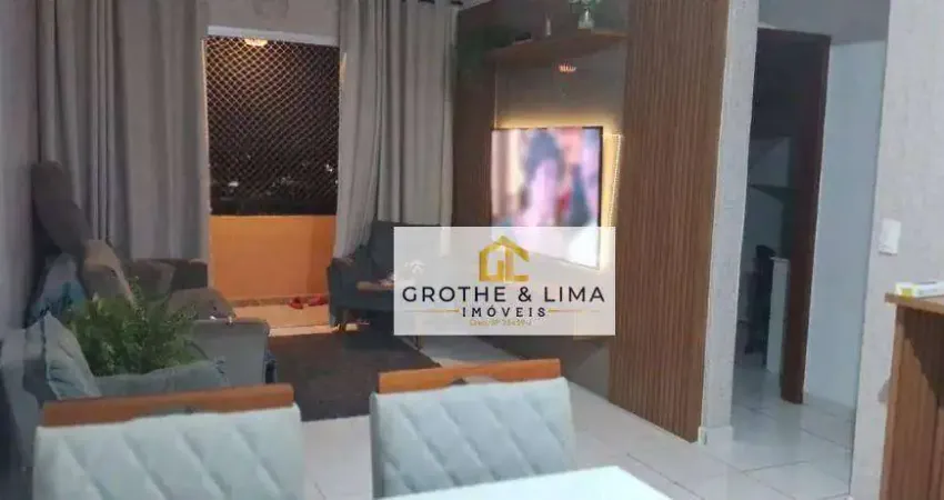 Apartamento com 2 dormitórios à venda, 60 m² por r$ 381.600,00 - cidade morumbi - são josé dos campos/sp