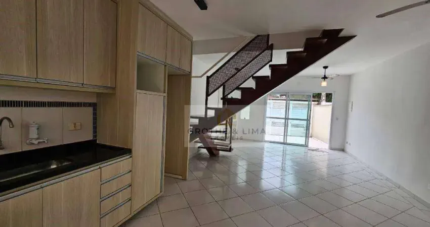 Oportunidade no Litoral! Sobrado com 2 dormitórios, sendo os 2 suítes à venda, 74 m² por R$ 600.000 - Itaguá - Ubatuba/SP