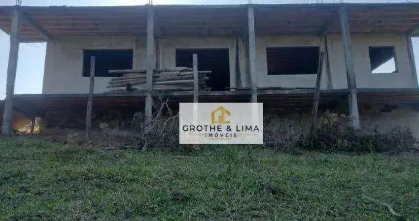Chácara com 2 dormitórios à venda, 1200 m² por r$ 363.000,00 - chácaras reunidas igarapés - jacareí/sp