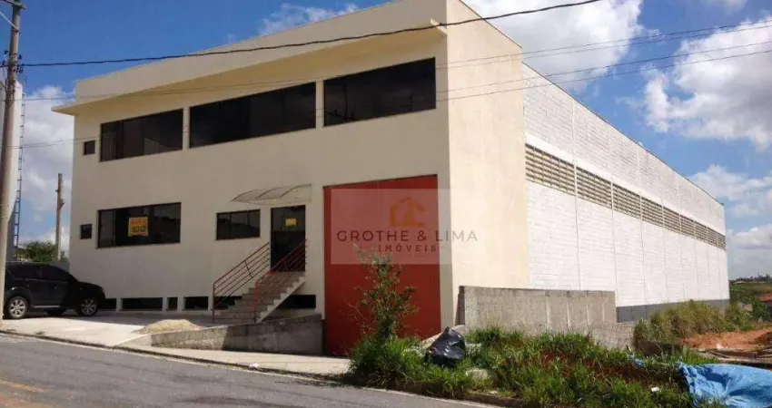 Galpão, 1200 m² - venda por R$ 4.800.000 ou aluguel por R$ 25.980/mês - Vale do Sol - São José dos Campos/SP