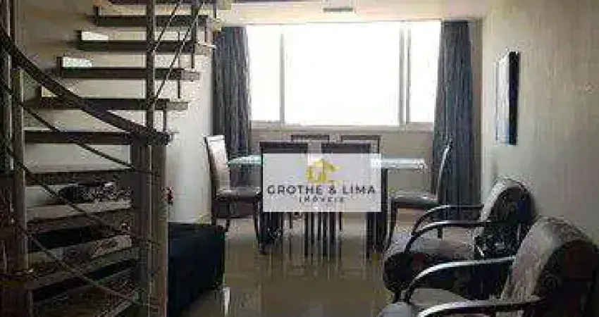 Excelente cobertura com 2 dormitórios à venda, 100 m² por r$ 640.000 - jardim motorama - são josé dos campos/sp
