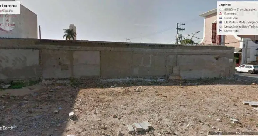 Terreno à venda, 245 m² por R$ 415.000,00 - Centro - Jacareí/SP