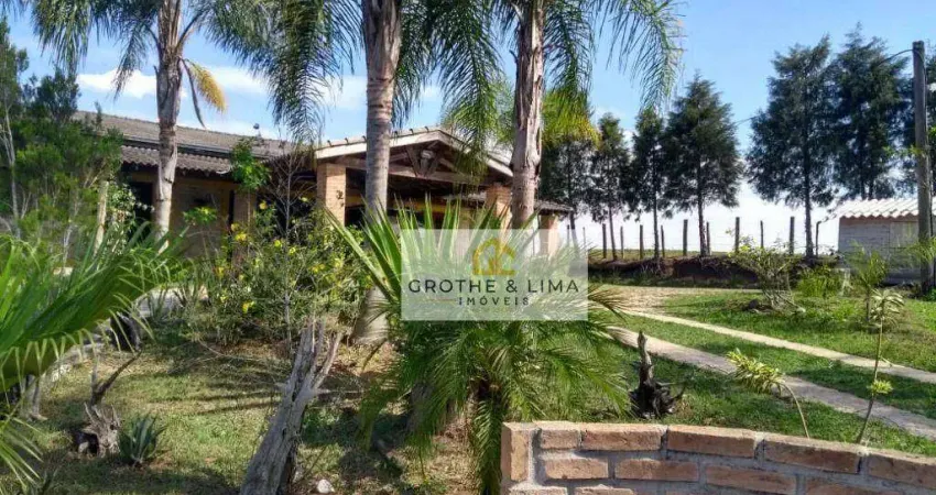 Chácara com 2 dormitórios à venda, 20000 m² por r$ 1.200.000,00 - boa vista - caçapava/sp