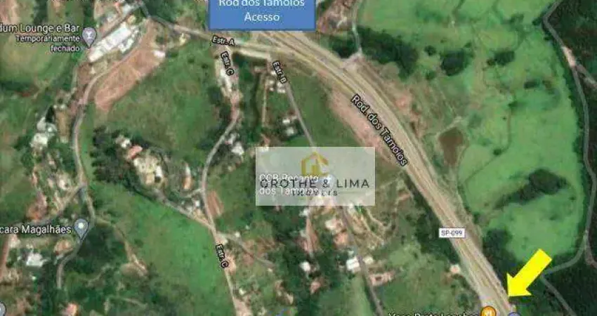 Chácara com ótima localização à venda, 10000 m² por r$ 385.000 - parque interlagos - são josé dos campos/sp