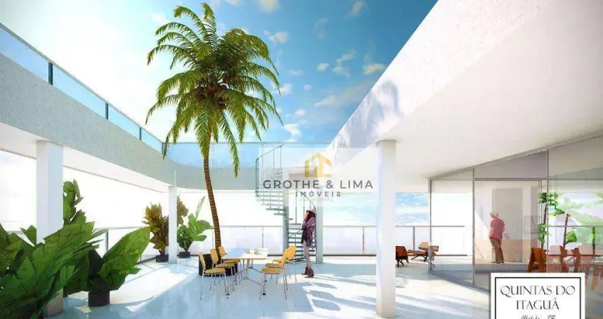 Cobertura Maravilhosa, 3 dormitórios, 500 m² por R$ 3.785.000 -  Itaguá - Ubatuba/SP