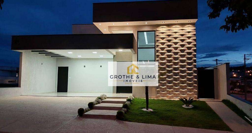Lindissíma Casa com 3 dormitórios à venda, 154 m² por R$ 790.000 - Condomínio Terras do Vale - Caçapava/SP