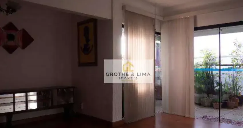 Cobertura com 3 dormitórios à venda, 154 m² por r$ 586.000,00 - centro - taubaté/sp