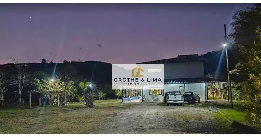 Chácara com 3 dormitórios à venda, 12100 m² por r$ 890.000,00 - ribeirão das sete almas - taubaté/sp