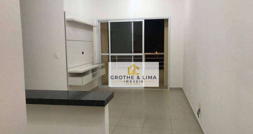 Apartamento com 2 dormitórios, 64 m² - venda por r$ 360.400,00 ou aluguel por r$ 2.434,00/mês - jardim bela vista - taubaté/sp