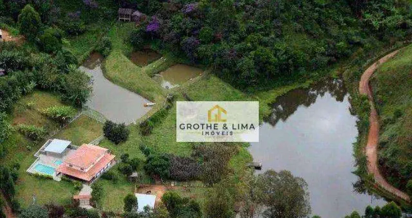 Sítio com 4 dormitórios à venda, 33000 m² - souzas - monteiro lobato/sp