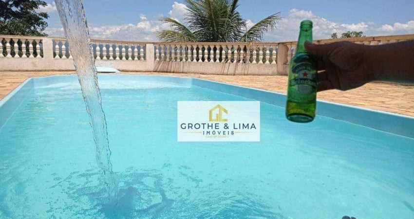 Chácara à venda, 1280 m² por r$ 815.000,00 - recanto dos eucaliptos - são josé dos campos/sp