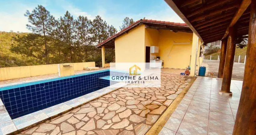 Chácara com 3 dormitórios à venda, 24200 m² por r$ 946.000,00 - souzas - monteiro lobato/sp