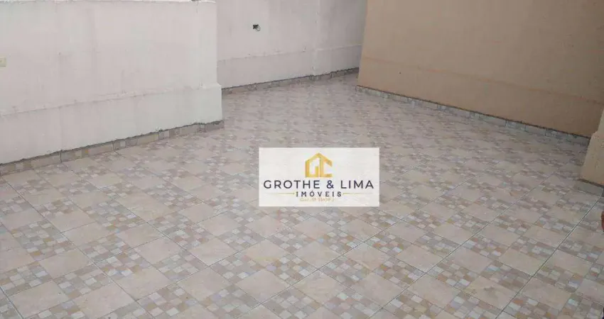 Cobertura com 2 dormitórios à venda, 130 m² por r$ 325.000,00 - parque senhor do bonfim - taubaté/sp