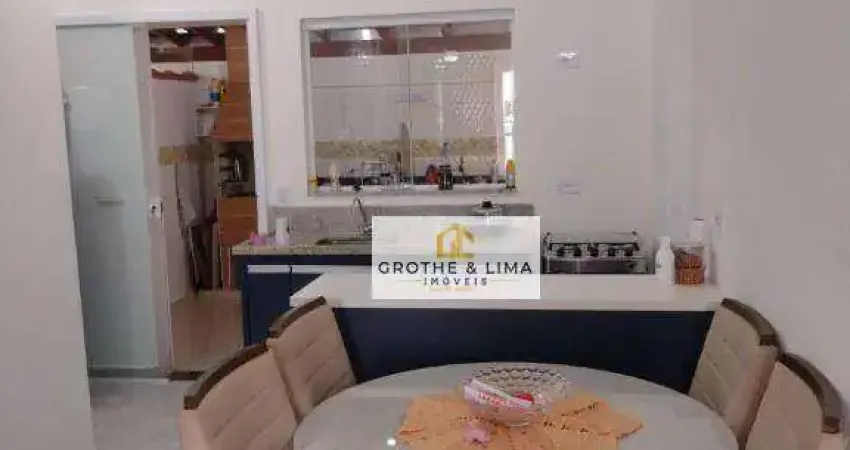 Sobrado com 2 dormitórios, sendo 2 suítes à venda, 87 m² - Massaguaçu - Caraguatatuba/SP