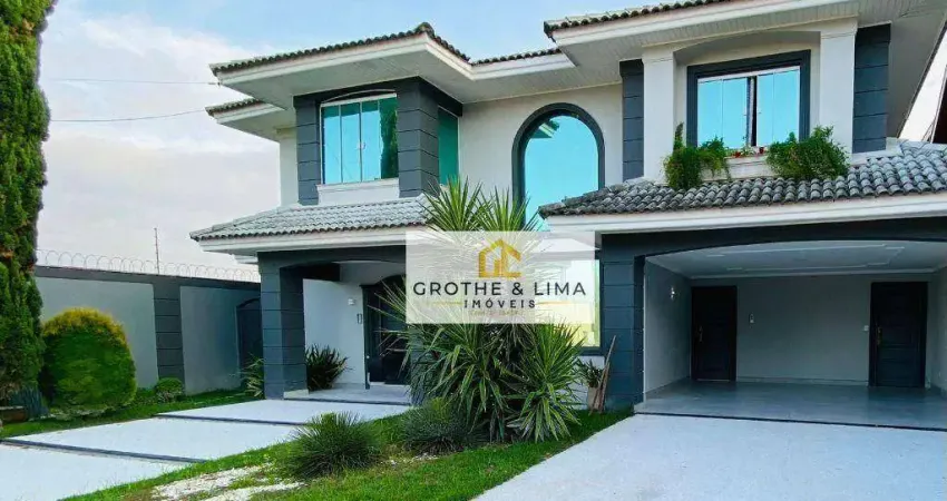 Sobrado no Condomínio Sunset Park - Jardim Aquarius - 6 Dormitórios - 350m²
