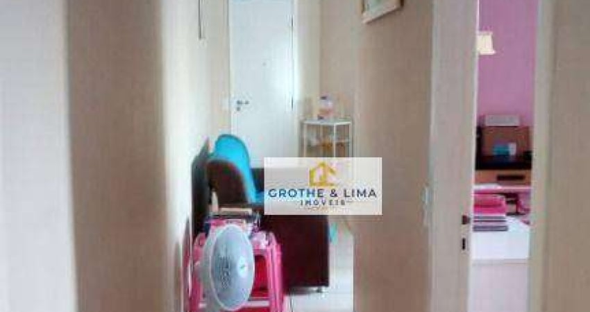 Apartamento com 2 dormitórios à venda, 55 m² por R$ 212.000,00 - Conjunto Residencial Galo Branco - São José dos Campos/SP