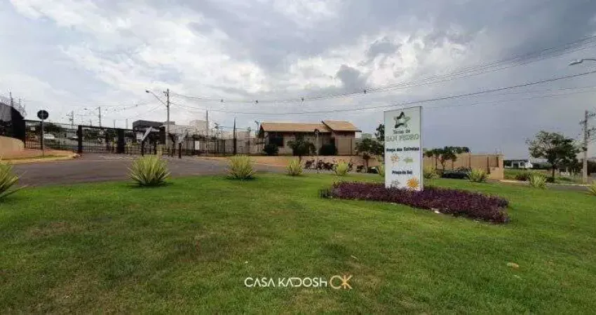 Terras de san pedro - praça do sol - lote à venda no condomínio san pedro – ribeirão preto – sp