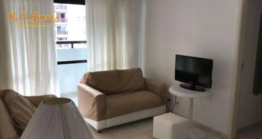 Apartamento com 2 dormitórios para alugar por R$ 4.631,90/mês - Pompéia - Santos/SP