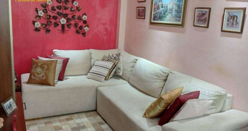 Sobrado com 3 dormitórios à venda, 100 m² por R$ 660.000,00 - Macuco - Santos/SP