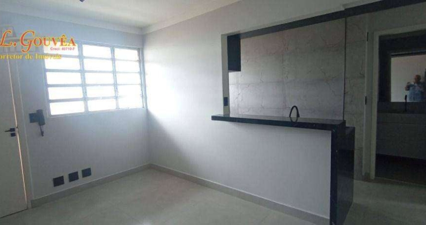 Apartamento com 2 dormitórios à venda, 58 m² por R$ 578.000,00 - Pompéia - Santos/SP