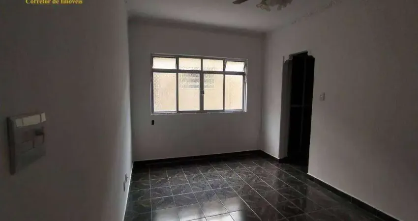 Apartamento com 1 dormitório para alugar por R$ 1.800,02/mês - Itararé - São Vicente/SP