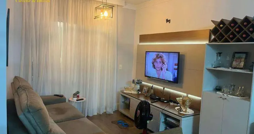 Excelente Apartamento (13º Andar) com 3 dormitórios à venda, 99 m² por R$ 750.000 - Ponta da Praia - Santos/SP