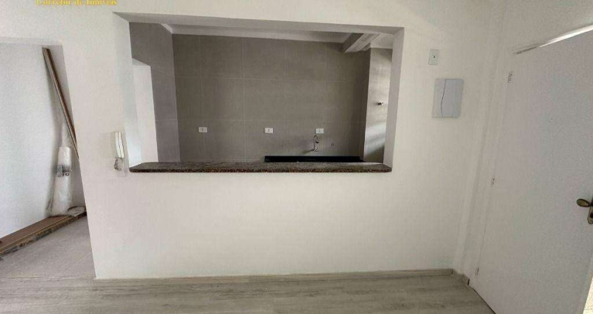 Apartamento com 1 dormitório à venda, 45 m² por R$ 380.000 - Pompéia - Santos/SP