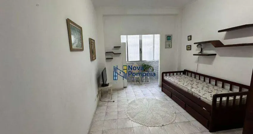 Kitnet com 1 dormitório à venda, 30 m² por R$ 284.000,00 - Boqueirão - Santos/SP
