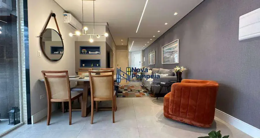 Apartamento Garden com 2 dormitórios à venda, 145 m² por R$ 1.720.000,00 - Gonzaga - Santos/SP