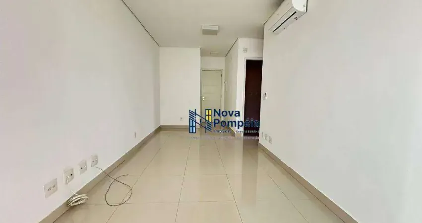 Apartamento com 1 dormitório à venda, 54 m² por R$ 660.000,00 - Pompéia - Santos/SP