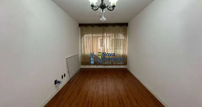 Apartamento com 2 dormitórios para alugar, 115 m² por R$ 4.500/mês - Boqueirão - Santos/SP