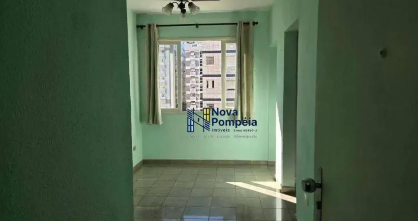 Apartamento com 1 quarto para alugar na Avenida Marechal Floriano Peixoto, Pompéia, Santos