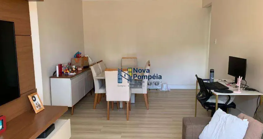 Apartamento com 2 dormitórios à venda, 59 m² por R$ 369.000,00 - Campo Grande - Santos/SP