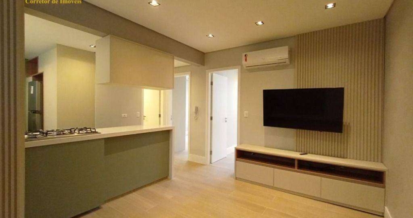 Apartamento com 2 dormitórios à venda, 65 m² por R$ 700.000,00 - Boqueirão - Santos/SP