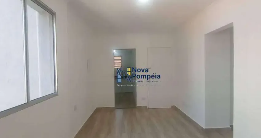 Apartamento com 1 dormitório para alugar por R$ 2.200,02/mês - Pompéia - Santos/SP