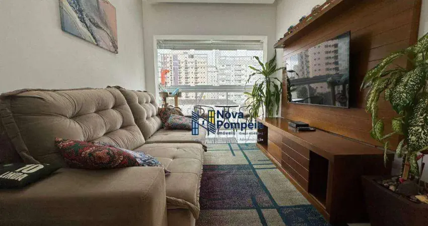 Apartamento com 3 dormitórios à venda, 100 m² por R$ 1.280.000,00 - Boqueirão - Santos/SP