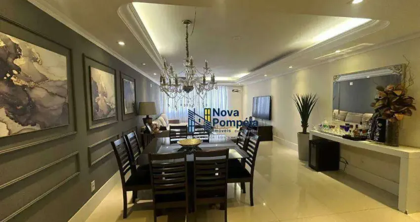 Apartamento com 3 dormitórios à venda, 185 m² por r$ 900.000,00 - josé menino - santos/sp