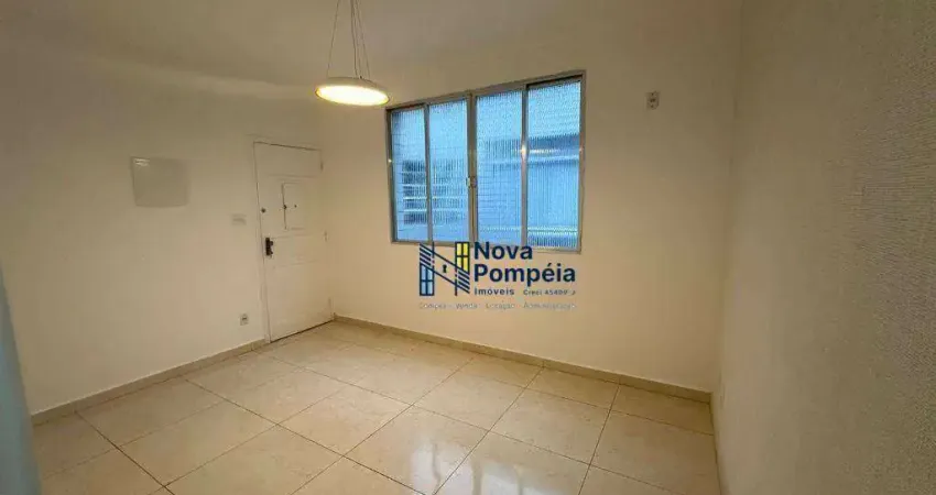Apartamento com 2 dormitórios para alugar, 65 m² por r$ 2.500,02/mês - gonzaga - santos/sp