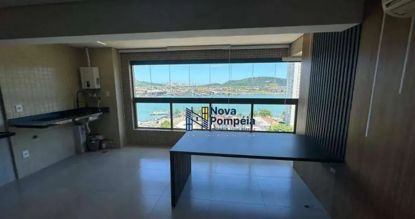 Apartamento com 2 dormitórios à venda, 70 m² por r$ 900.000,00 - ponta da praia - santos/sp