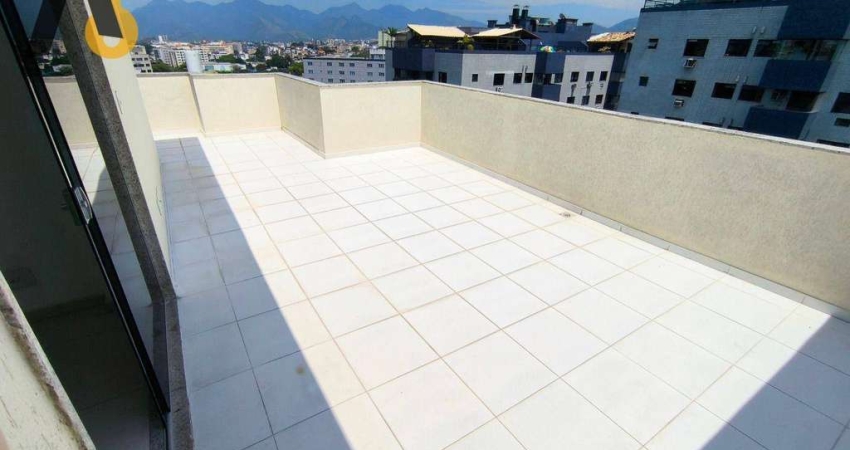 Cobertura com 4 dormitórios à venda, 178 m² por R$ 635.000,00 - Pechincha - Rio de Janeiro/RJ