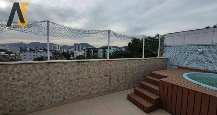 Cobertura com 3 quartos à venda na Avenida Geremário Dantas, Pechincha, Rio de Janeiro