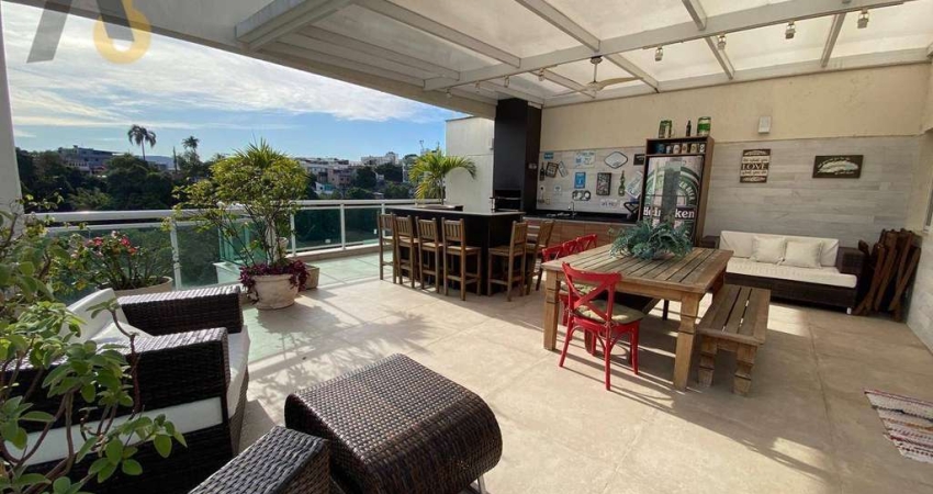 Cobertura com 3 dormitórios à venda, 213 m² por R$ 850.000,00 - Pechincha - Rio de Janeiro/RJ