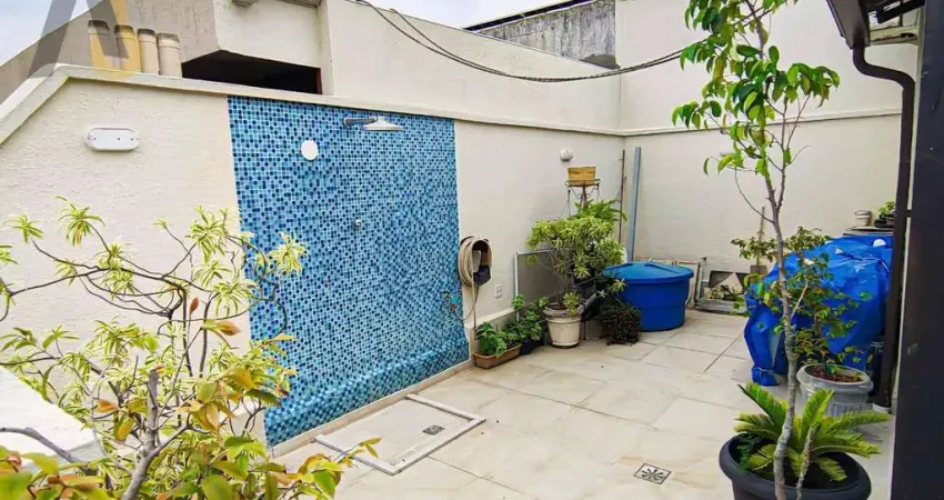 Cobertura com 4 dormitórios à venda, 143 m² por r$ 790.000 - freguesia de jacarepaguá - rio de janeiro/rj