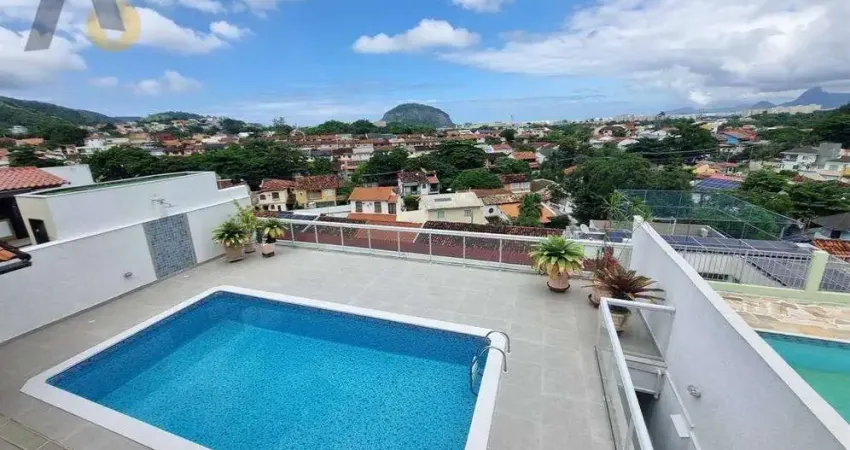 Casa com 5 dormitórios à venda, 326 m² por r$ 2.000.000,00 - freguesia de jacarepaguá - rio de janeiro/rj