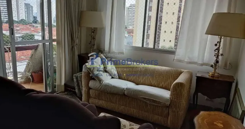 Apartamento com 95a.u - 3 quartos sendo 1 suite - varanda - 2 vagas.broklyn - são paulo