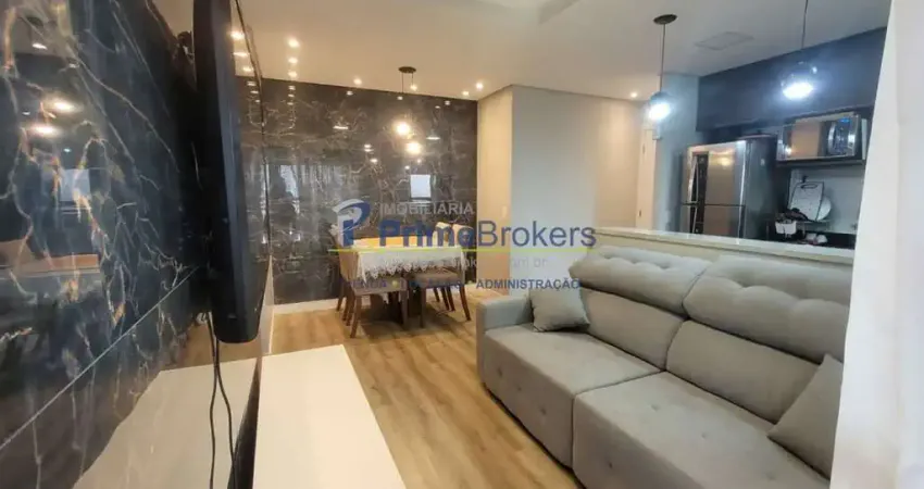 Apartamento com varanda gourmet, 2 dormitórios, 1 suíte e 1 vaga de 65 m² - vila prudente apartament