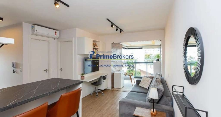 Apartamento com 1 quarto à venda na Rua Guaraiúva, Brooklin, São Paulo